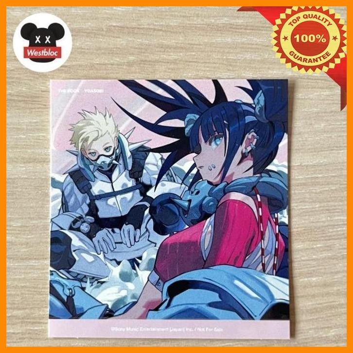[WES] YOASOBI THE BOOK 1 PROMOTIONAL STICKER SHIBUYA TOWER RECORDS 1ST PRESS POP UP STORE - NOT CD M