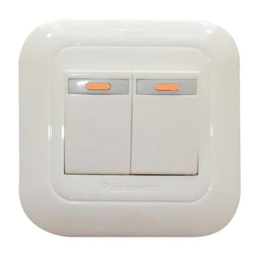 Promo Saklar Seri Lampu Panasonic Wide Series - Saklar Seri Indikator Lampu COD