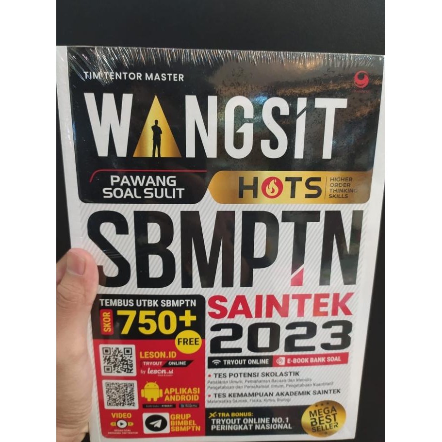 

Buku Wangsit (Pawang Soal Sulit) Hots Sbmptn Saintek 2022