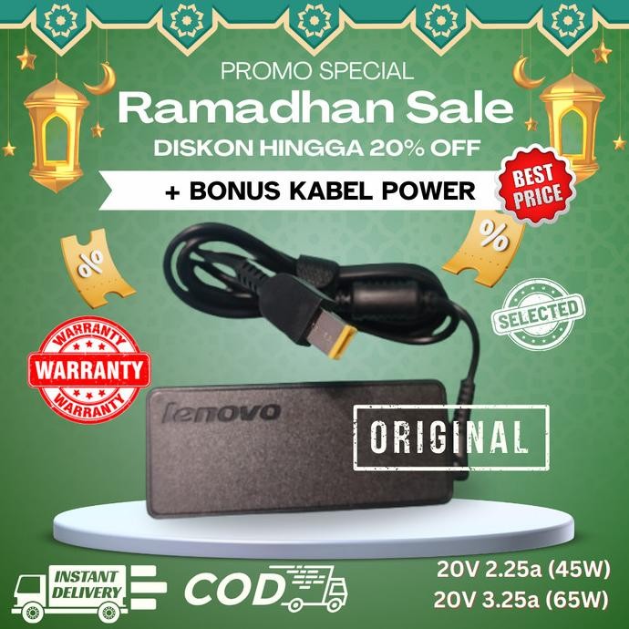 Produk Baru Adaptor Charger Lenovo Thinkpad Think Pad X270 X260 X250 X240