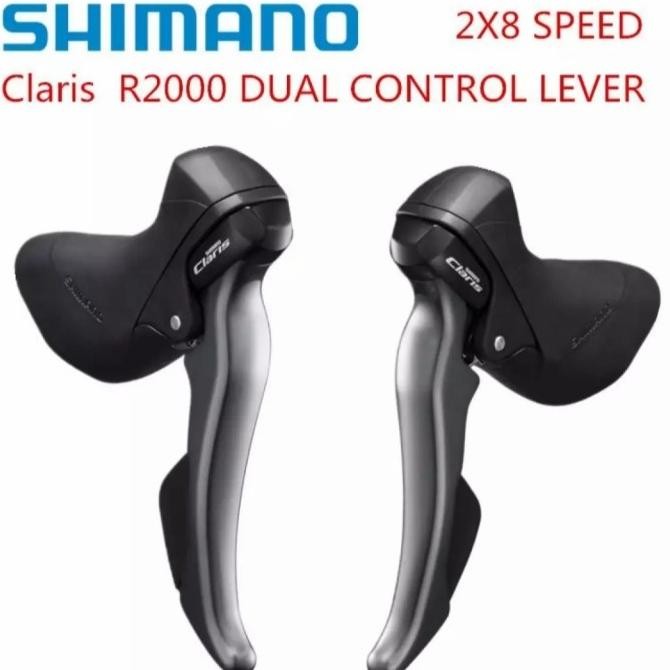 {{{{}}] Brifter Shimano Claris R2000 Dual Control Lever Roadbike Rb Road Bike