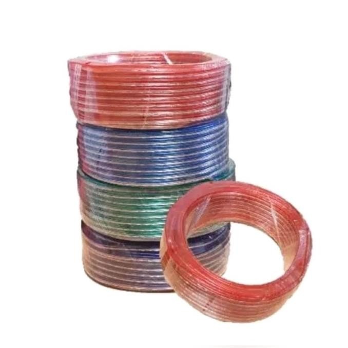 Kabel transparan 2x120 1 roll 30M Kabel audio transparan 2x120