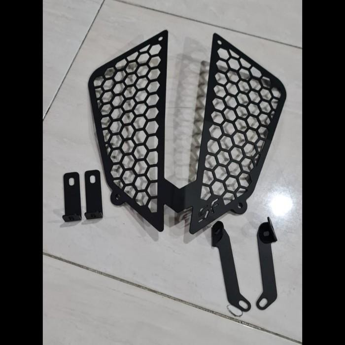 Headlamp Guard Pelindung Lampu Street Fender Ktm 250 390 Adv Adventure Original Dan Terpercaya