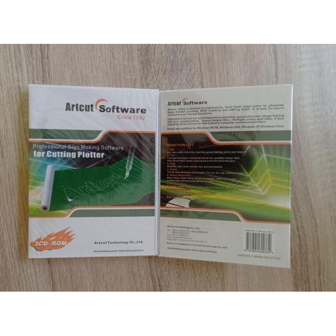 

SOFTWARE ARTCUT MESIN CUTTING JINKA