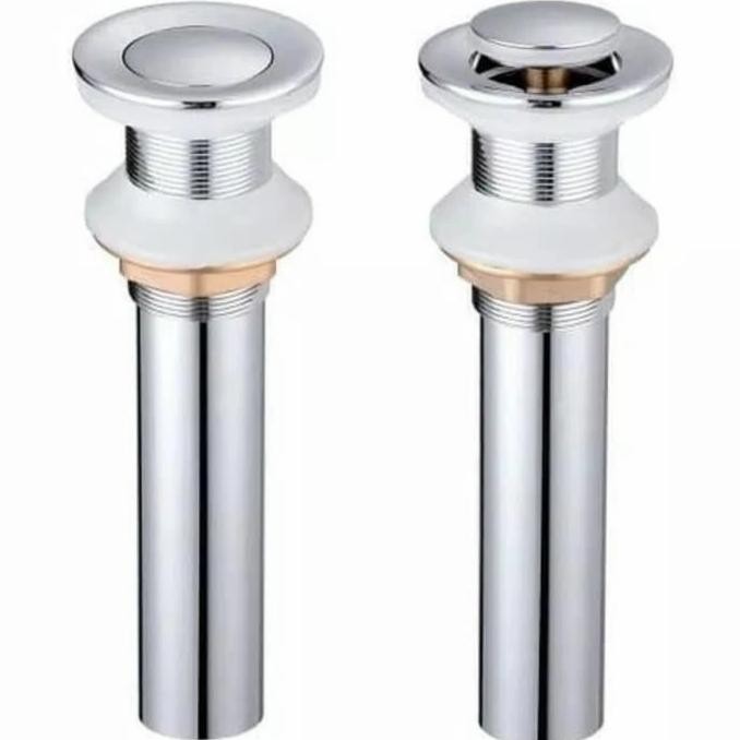 afur avur wastafel tekan pencet stainless stell