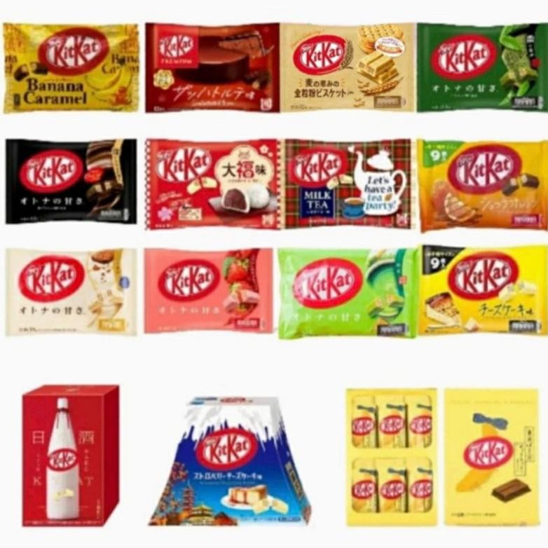 

KITKAT MINI KIT KAT SPECIAL LIMITED EDITION TERLENGKAP 100 ORINAL