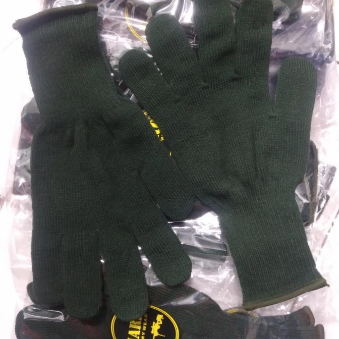 SARUNG TANGAN KAIN HIJAU ARMY
