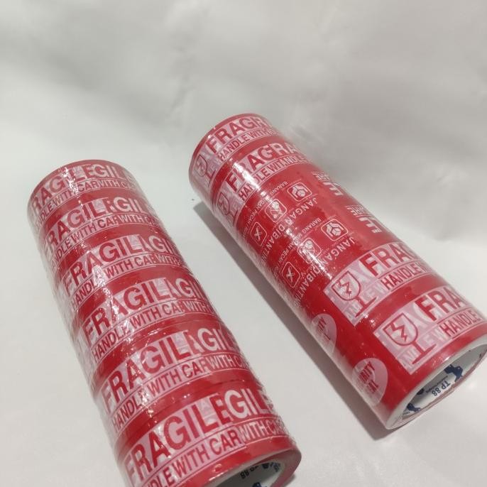 

Kualitas terbaik] Lakban Fragile Isolasi Jangan Dibanting Plester Kardus