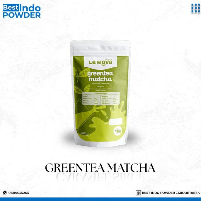 

BARU BUBUK GREENTEA LEMOVA / POWDER GREENTEA / BUBUK MATCHA 1KG