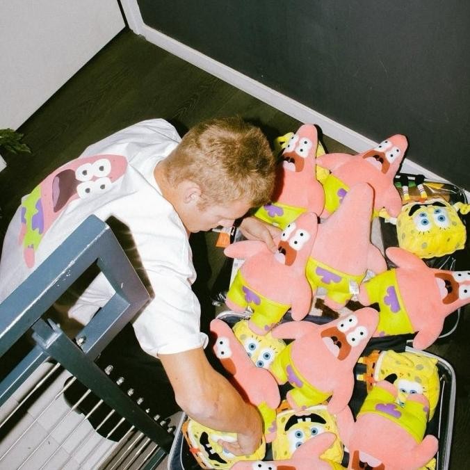 MAINAN UNIQLO X SPONGEBOB X CACTUS PLANT FLEA MARKET ORIGINAL/SALE BONEKA UNIQLO X SPONGEBOB X CPFM 