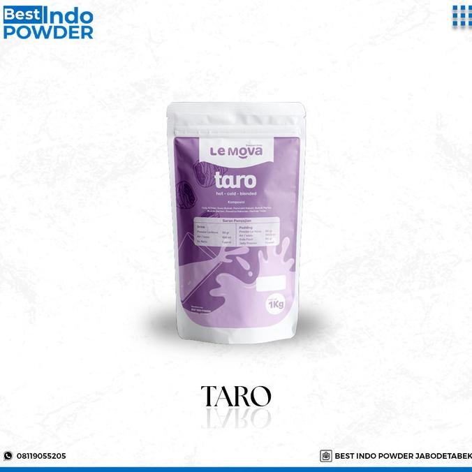

BARU BUBUK TARO LEMOVA / POWDER TARO / BUBUK MINUMAN 1KG