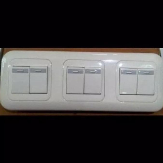 Promo Panasonic saklar seri 3 gang / saklar 6 gang COD