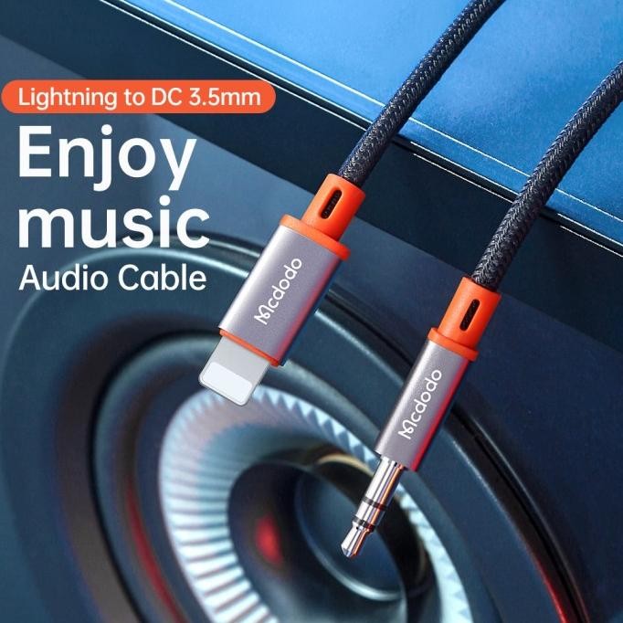 MCDODO Kabel AUX Iphone To DC 3.5MM Premium Audio Stereo CA-0780