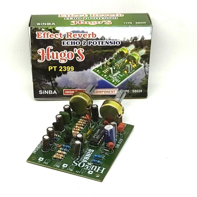 Kit Echo Effec Reverb Pt2399 + 2 Pam Pre Amp Mic Hugos Co