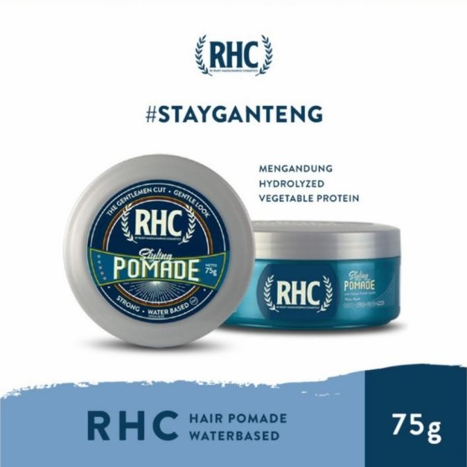 tersedia rhc rudy hadisuwarno styling pomade strong water based 75 gr pomade