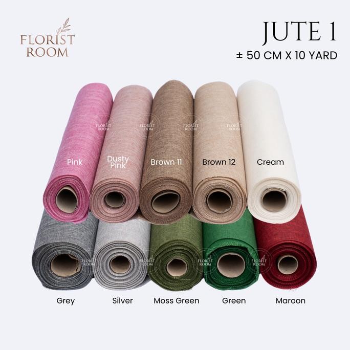 

Sale! Jute1 50Cm X 10Yard - Goni - Dekorasi - Wrapping - Karung