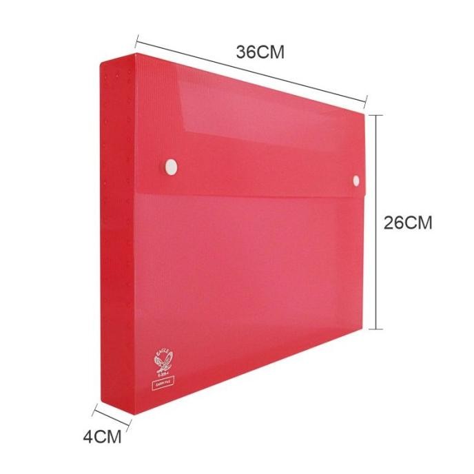 

ready carry file box with handle f4 (folio) / tas dokumen / map murah