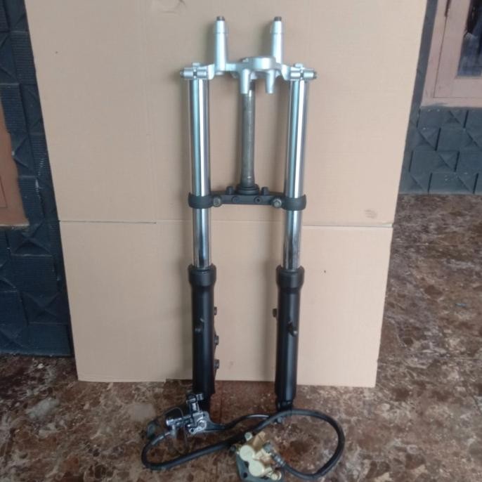 shock depan byson bison original copotan 1 set cakram pnp custome