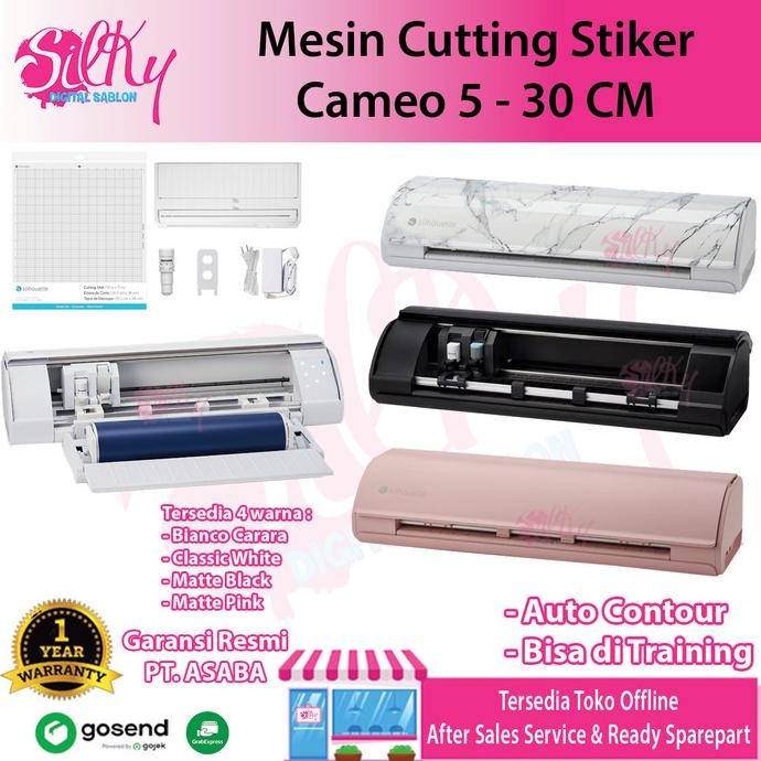 

MESIN CUTTING SILHOUETTE CAMEO / MESIN CUTTING AUTO CONTOUR CAMEO 5 murah