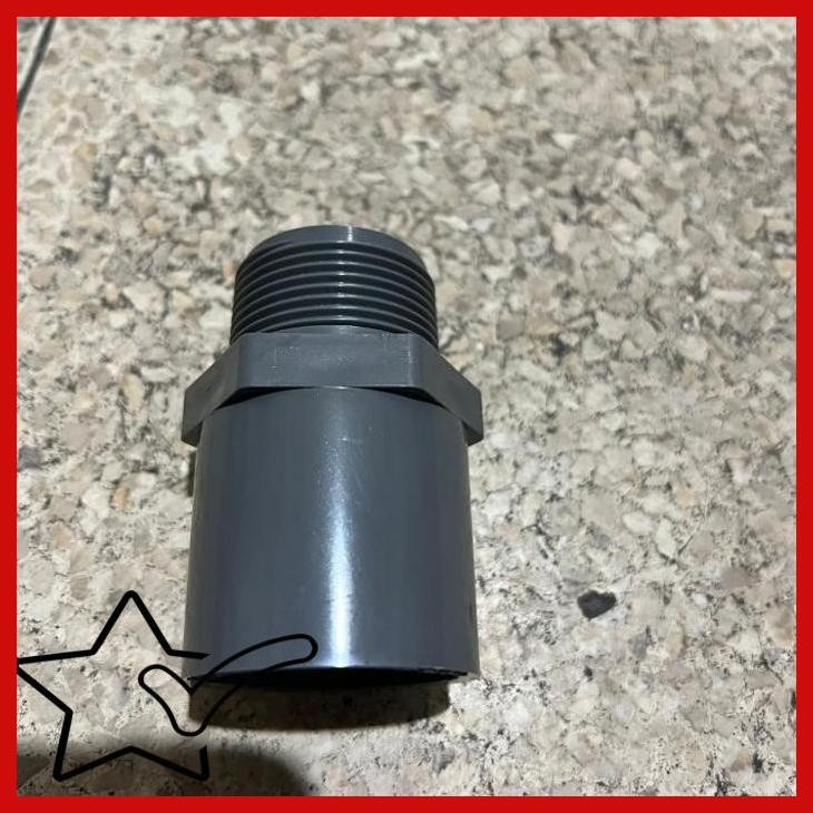 [SMM] SDL 1 1/4" INCH RUCIKA/SOK DRAT LUAR 1 1/4 IN AW PVC/VALVE SOCKET 11/4