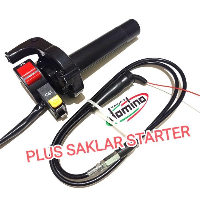 PAKET GAS SPONTAN YZ ORI THAILAND PLUS SAKLAR SET KIRI KANAN  GAS SPONTAN KARBU 1 TALI GAS PANJANG T