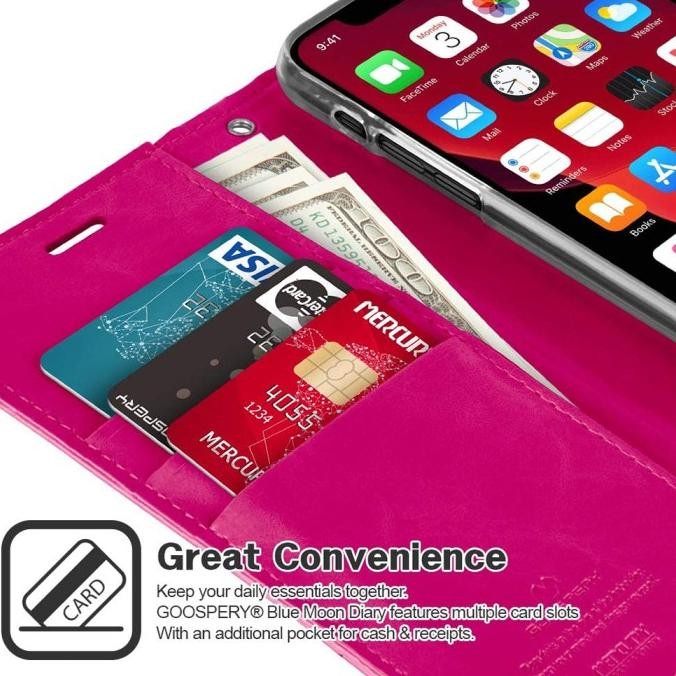 SIAP KIRIM GOOSPERY SAMSUNG A50 / A50S / A30S BLUE MOON DIARY CASE