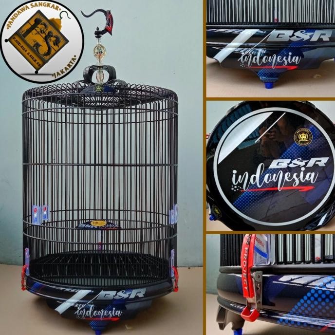 PROMO SANGKAR/KANDANG MURAI BNR PVC DECAL BNR INDONESIA NEW