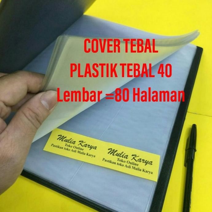 

ready Clear Holder 40 Lbr Map Dokumen Cover Tebal Motif Kulit Plastik Tebal murah