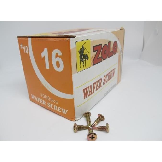 

Wafer Head 10 X 16 Kuning (1,6Cm) Zolo Co