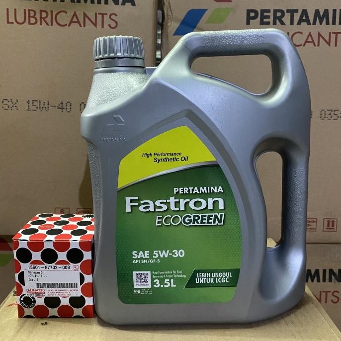 Cars Oli Mesin Fastron Eco 5w30/Oli Filter Ayla/Oli Mesin 5w30
