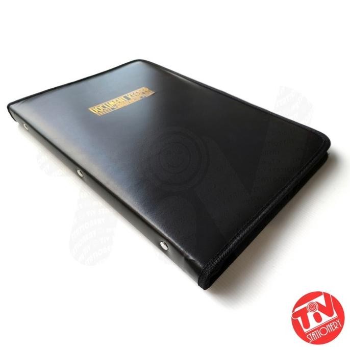 

ready Clear Holder Zipper Yushinca Document Keeper F4 / FC 40 Pockets murah