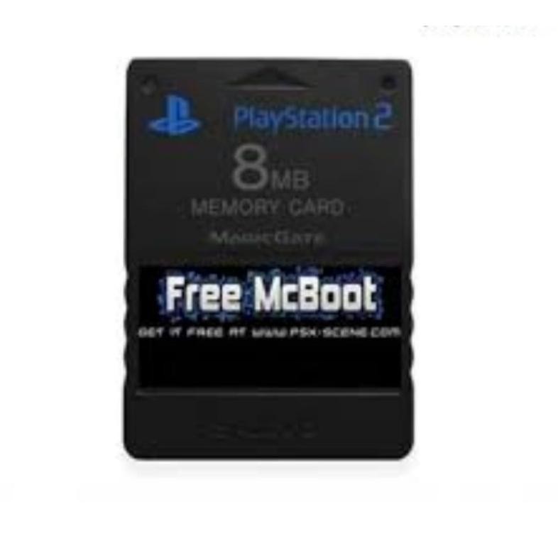 MC boot Ps2 ( fungsi untuk menampilkan game yg ada di flashdisk atau hardisk luar tampil di layar TV