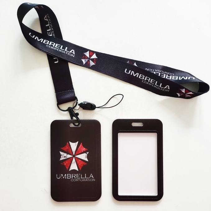 

ready ID Card Holder Name Tag Lanyard / Kalung Wadah Kartu Resident Evil murah