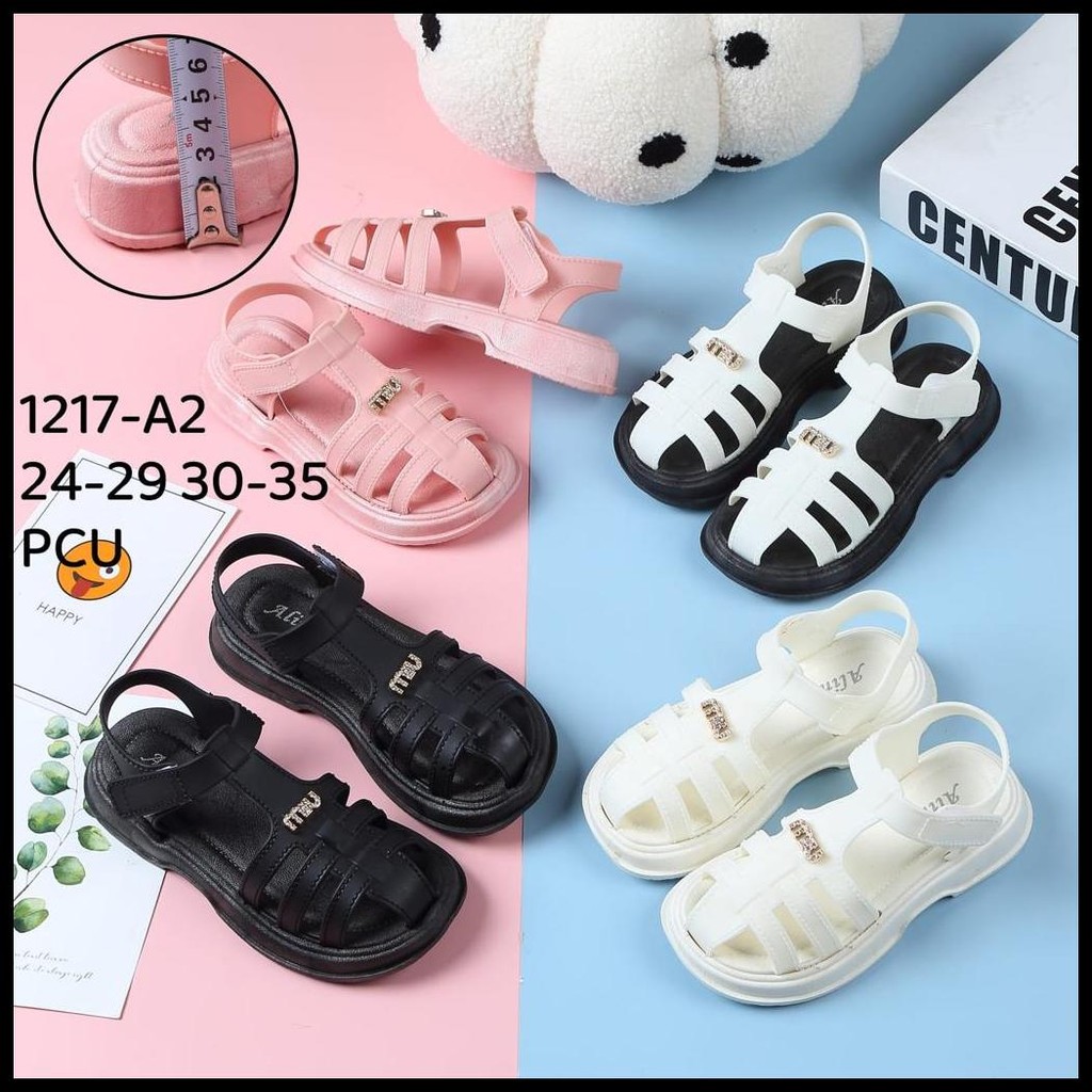 SANDAL ANAK SENDAL KARET GLADIATOR ALINA 1217-A2