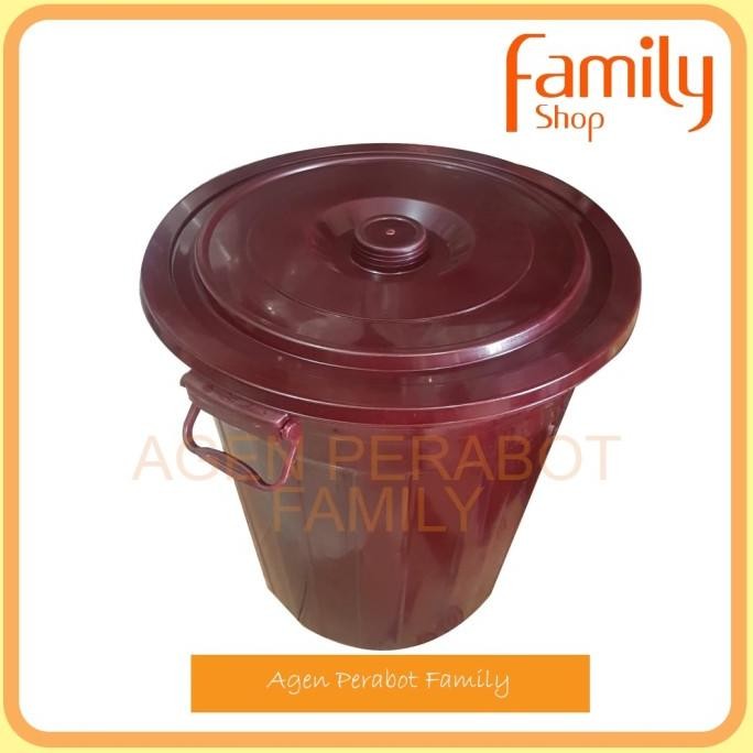 New Ember Besar / Tong Air / Gentong Tampung Air 80 Liter Jumbo Merah . Berkualitas