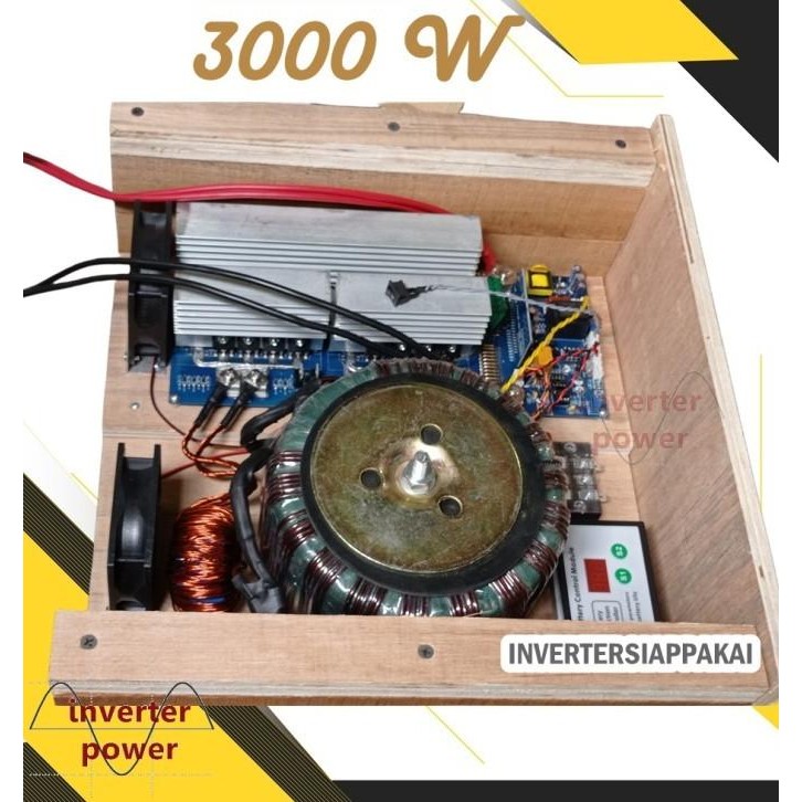Inverter Lf Toroid 24V 48V 3.000 Watt - Lvd New Stok