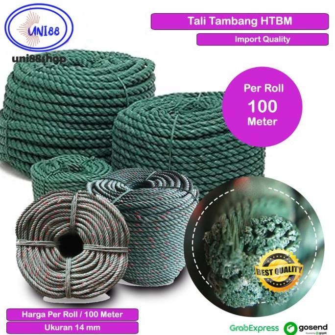 

Tali Tambang Plastik Per Rol / Tali Tambang Htbm Pe Bintik Merah / Tali Tambang Kecil Sedang Besar Per Roll Co