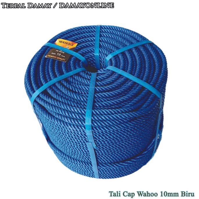 

Tali Tambang Pe Cap Wahoo 10Mm Biru / Rol ( Harga Per Rol ) Co