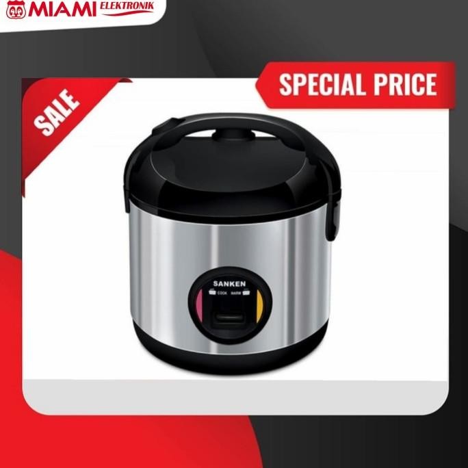 Promo Magic Com Stainelss Sanken 1Ltr Sj203 / Rice Cooker Sanken Sj 203Bk