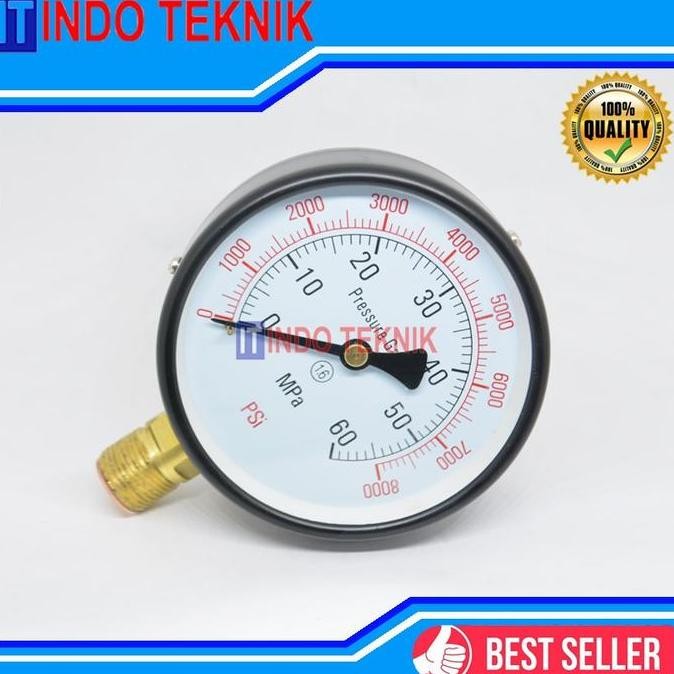 Itech Pressure Gauge Nozzle Tester S60H 60 Mpa 8000 Psi Metering Tekanan Co