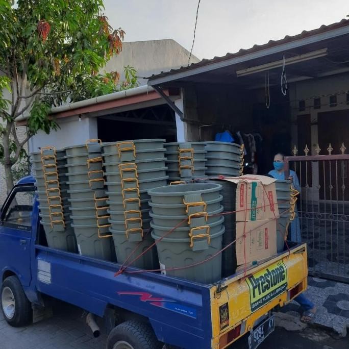 New ember lele 80 Lt 12 pot / BUDIKDAMBER / ember budidaya lele dlm ember Berkualitas