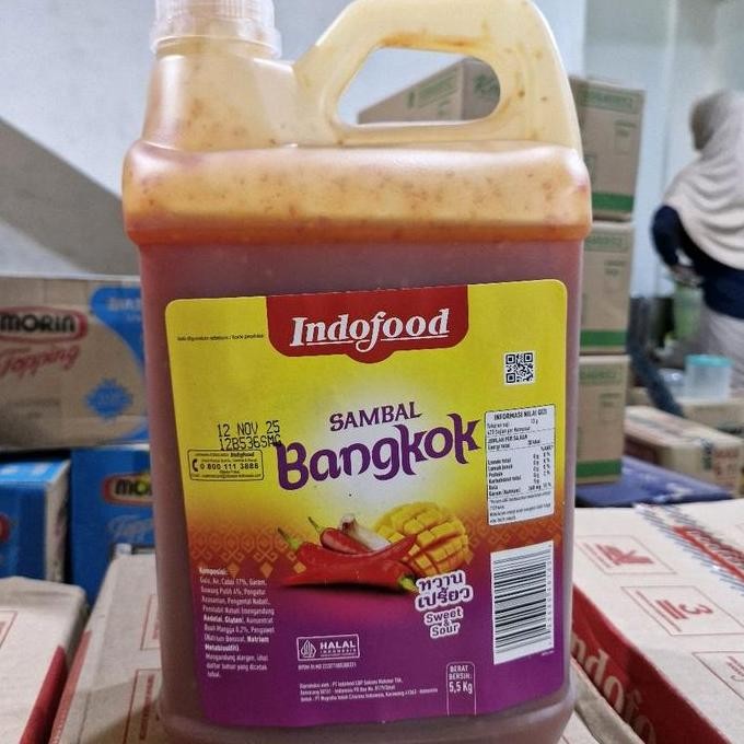 

Sale Sambal Bangkok Indofood 5.7Kg Best Seller Ready Gojek