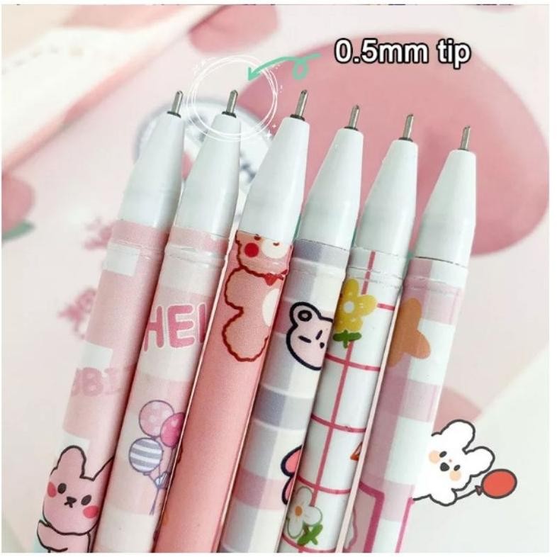 

Ew64 Grosir 12Pcs Pulpen Bisa Di Hapus Erasble Karakter Motif A106 Pulpen Cartoon Bisa Di Hapus Eraseable Pen Gel