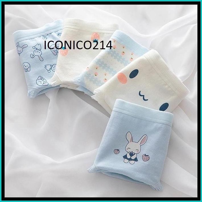 CD045 CD FASHION JEPANG CELANA DALAM WANITA KATUN MID WAIST