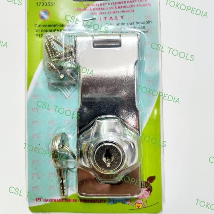 Update MILAN Overpall + Kunci 2,5" 3" 4" inch / Cantelan Gembok 1 Set MIlan #csl Segera Dapatkan