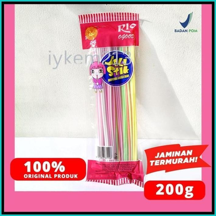 

JELI SEDOTAN JELLY STICK STRAW RASA ANEKA BUAH CHEN LIANG JI
