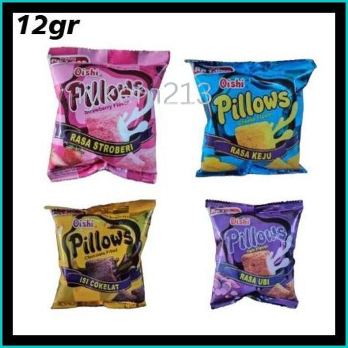 

OISHI PILLOWS RENCENG @6GR &12GR ISI 10PCS