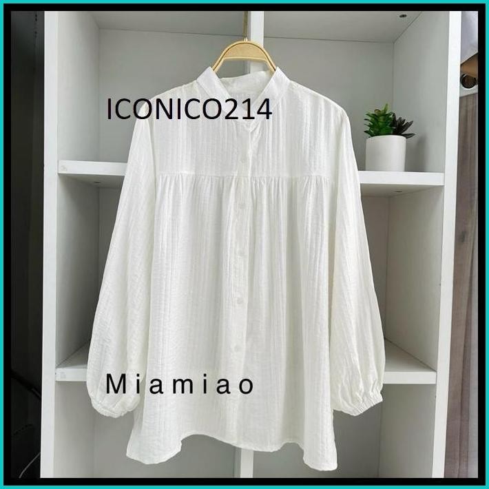 PREMIUM CRINKLE MOTIF ROSE | VELLA  BLOUSE CRINKLE | BLOUSE BUSUI FRIENDLY