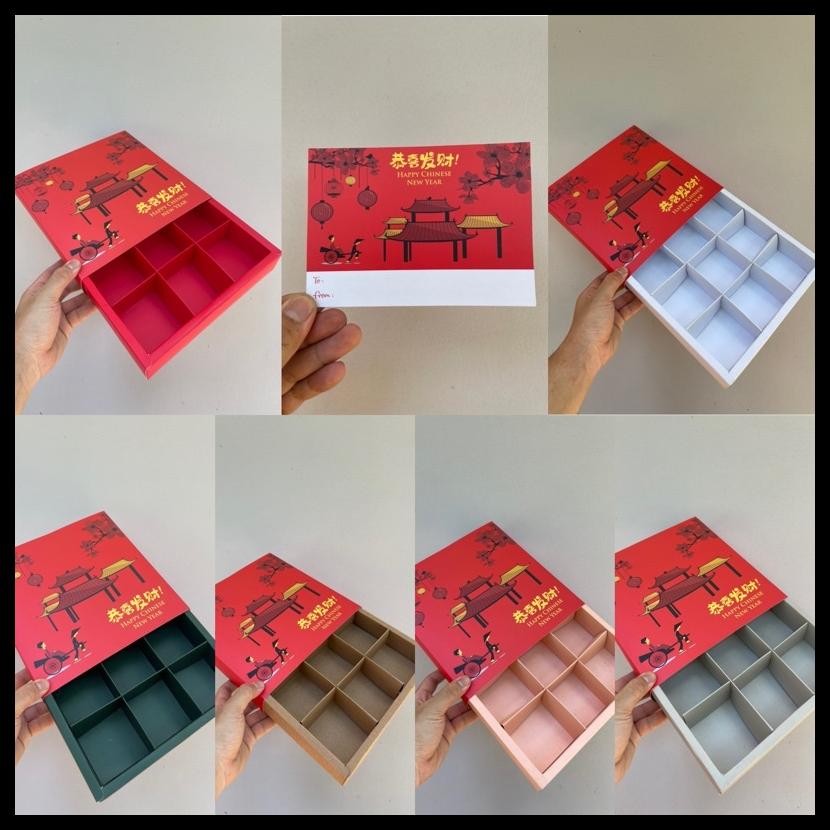 

Ready Dus Imlek Sekat 9 Red Chinese Eggtart Fruit Tart Dll (Harga Utk 5 Pcs Dus) {Terlaris|Best Seller}