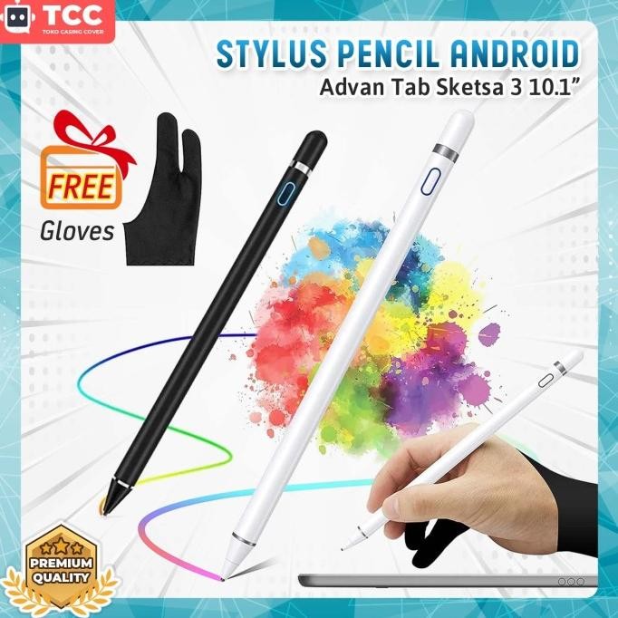 HARGA DISKON Pencil Advan Tab Sketsa 3 10.1 2023 Touchscreen Stylus Pen Universal